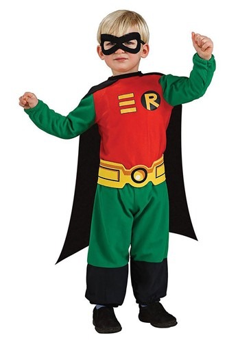 Robin Superhero Toddler Costume 1