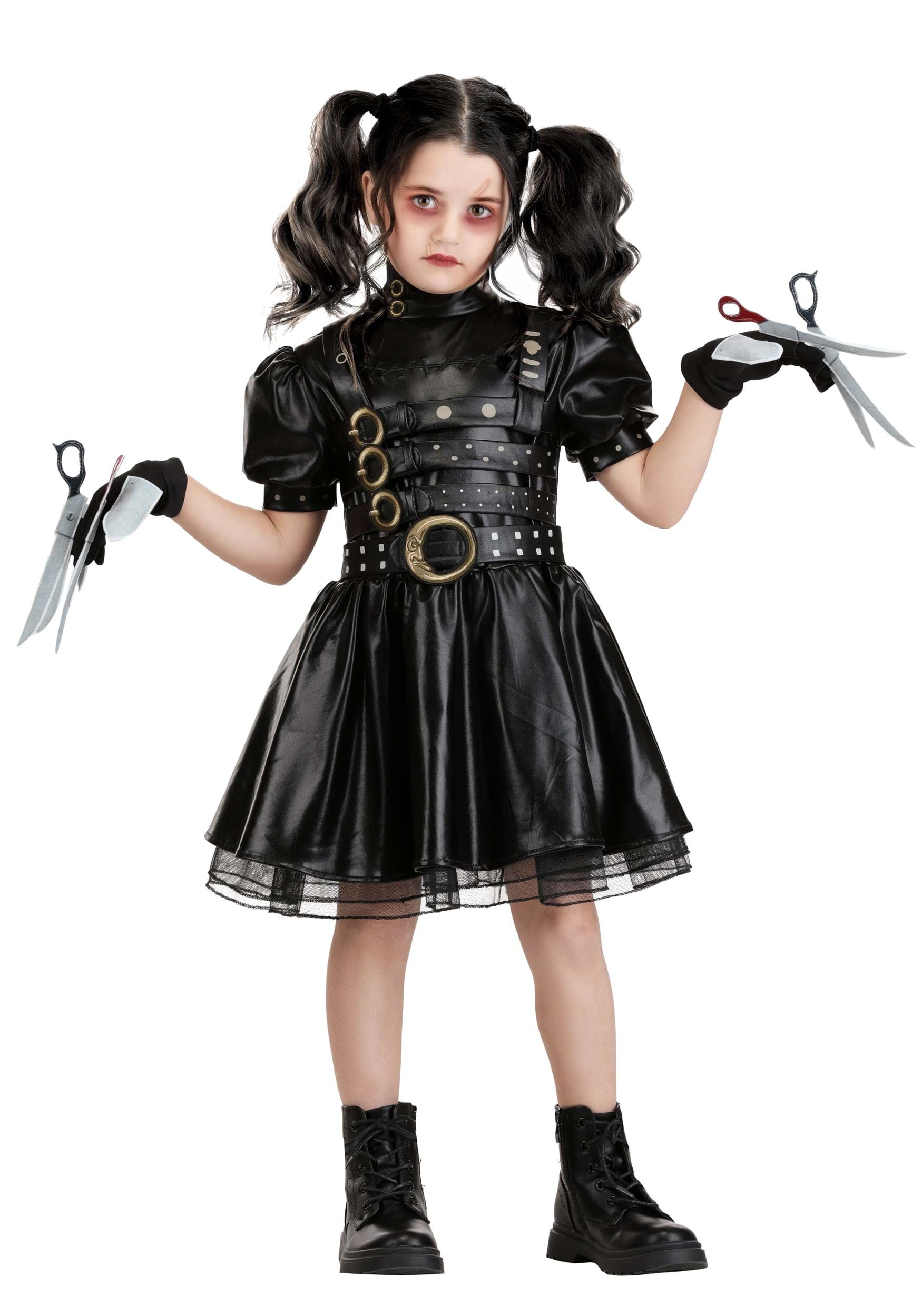 Girls Edward Scissorhands Toddler Costume Dress | Movie Costumes