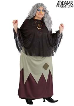 Plus Size 2019 Addams Family Grandmama Costume