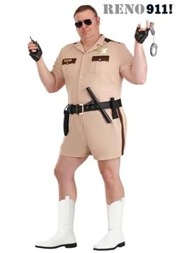 Plus Size Deluxe Reno 911 Lt Dangle Costume