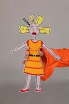 Kid's Angelica Nickelodeon Rugrats Costume Alt 3