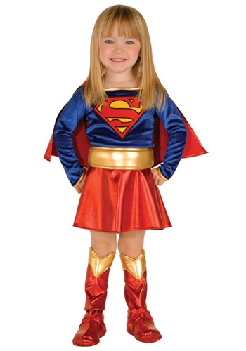 Toddler Girl Supergirl Costume