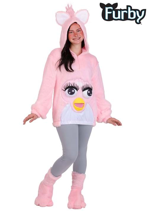 Womens Cozy Furby Costume