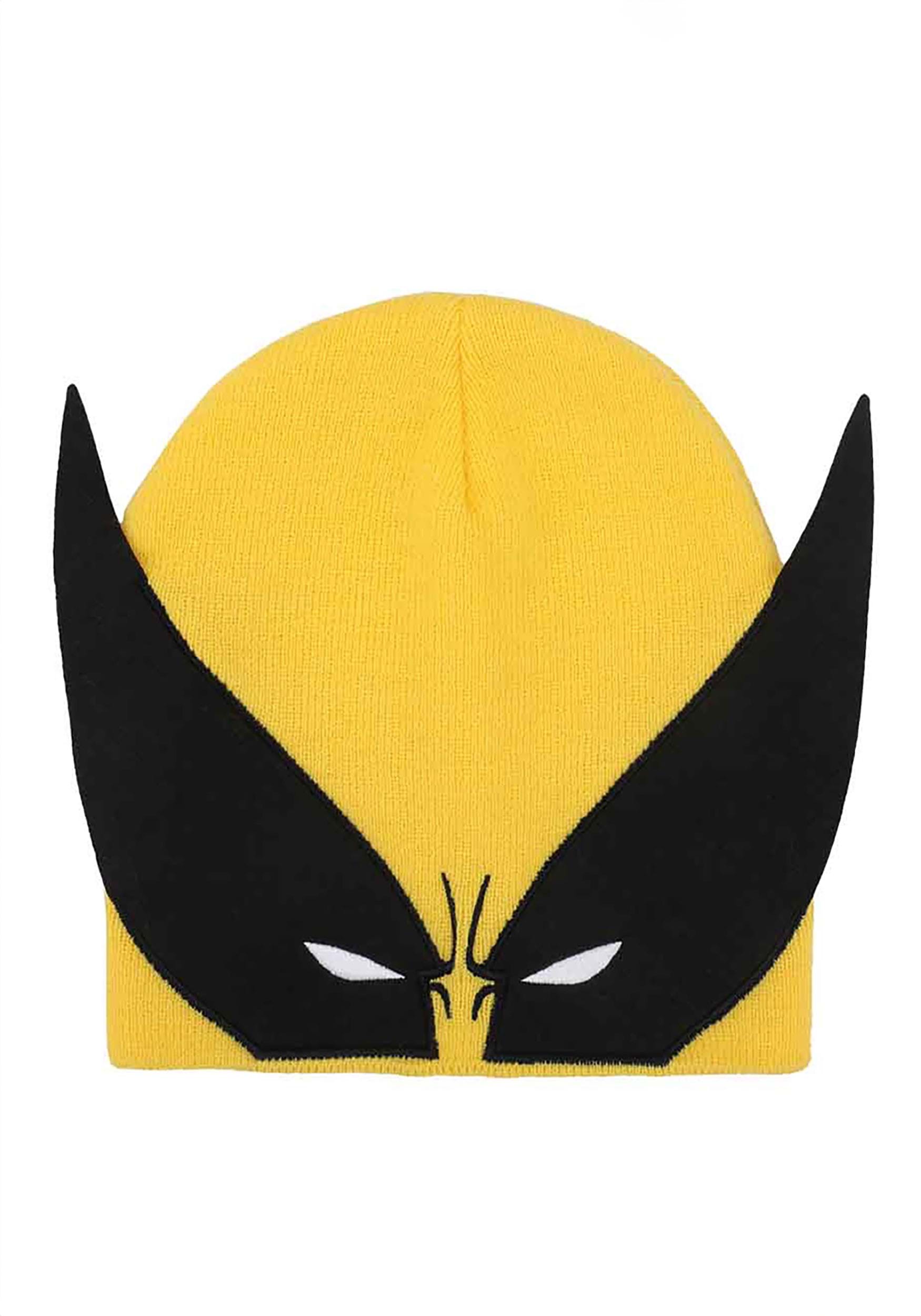 Marvel Wolverine Bigface 3D Cuffless Adult Beanie | Marvel Accessories