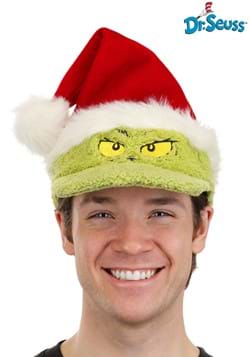 Dr Seuss Grinch Santa Fuzzy Cap