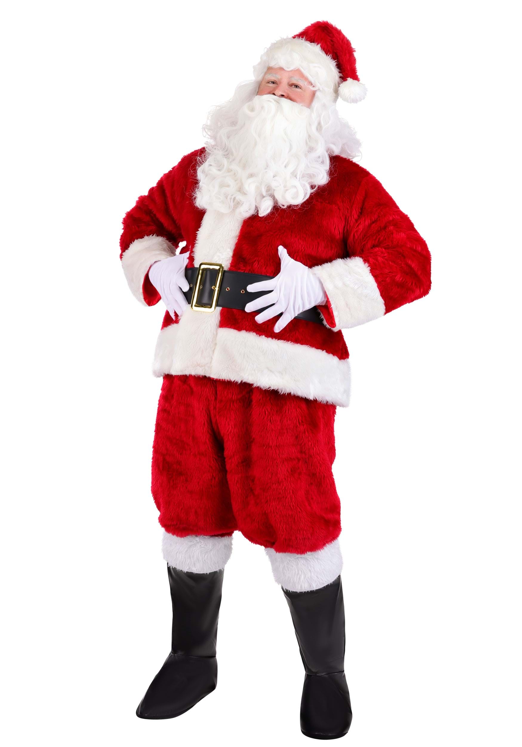 Plus Size Regal Santa Claus Costume | Classic Santa Costumes