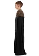 Black Faux Fur Collar Viking Cape  Alt 5