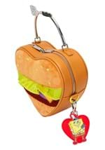 Loungefly Spongebob Krabby Patty Plush Crossbody Bag Alt 1