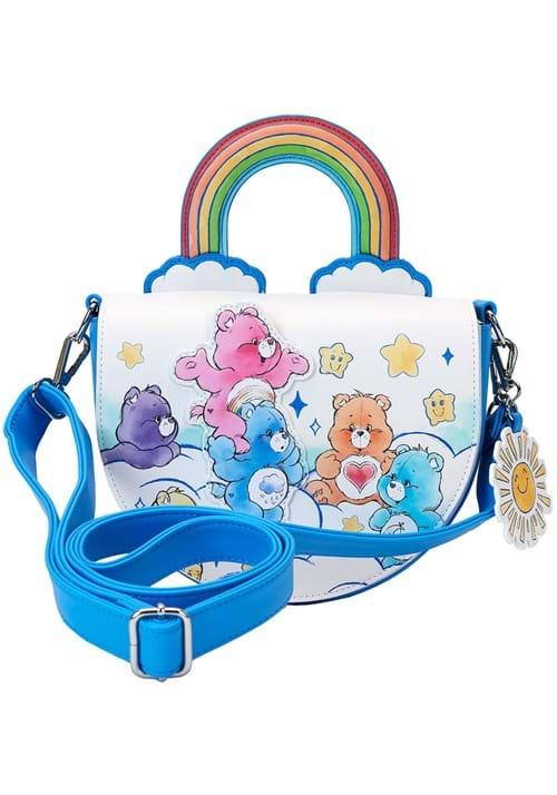 Loungefly Care Bears Rainbow Handle Crossbody Bag