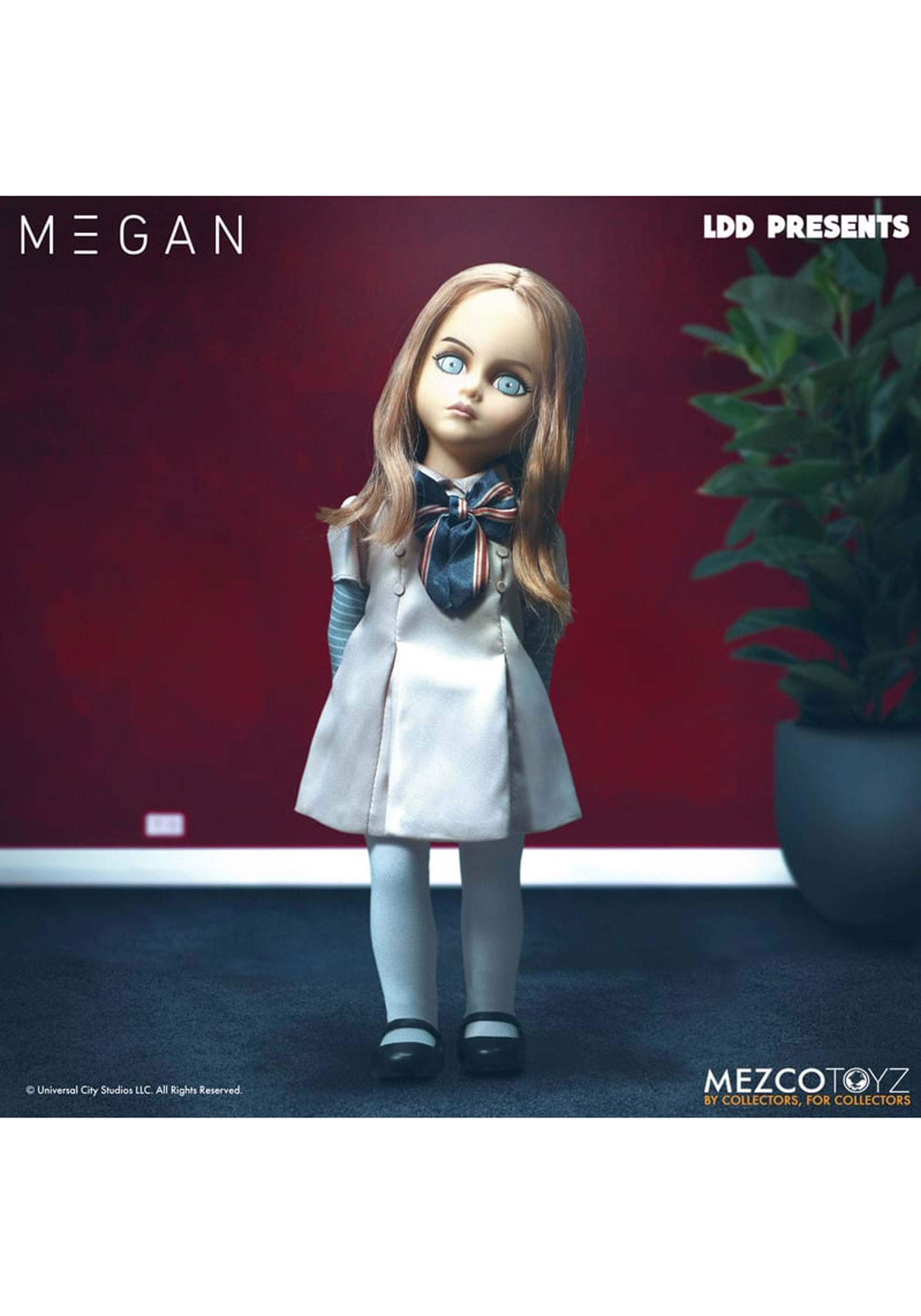Living Dead Dolls M3GAN Doll Collectible | Horror Collectibles