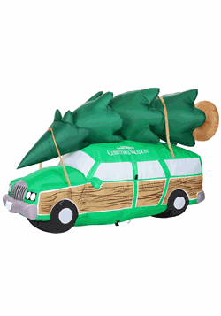 Christmas Vacation Station Wagon Inflatable