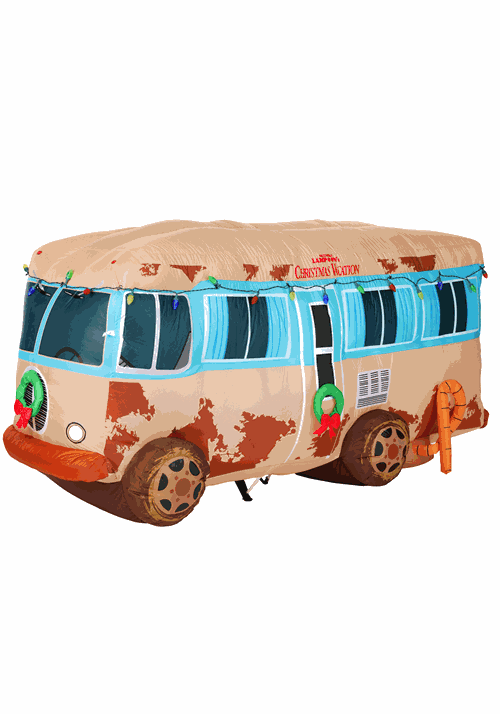 Christmas Vacation RV Inflatable Decoration