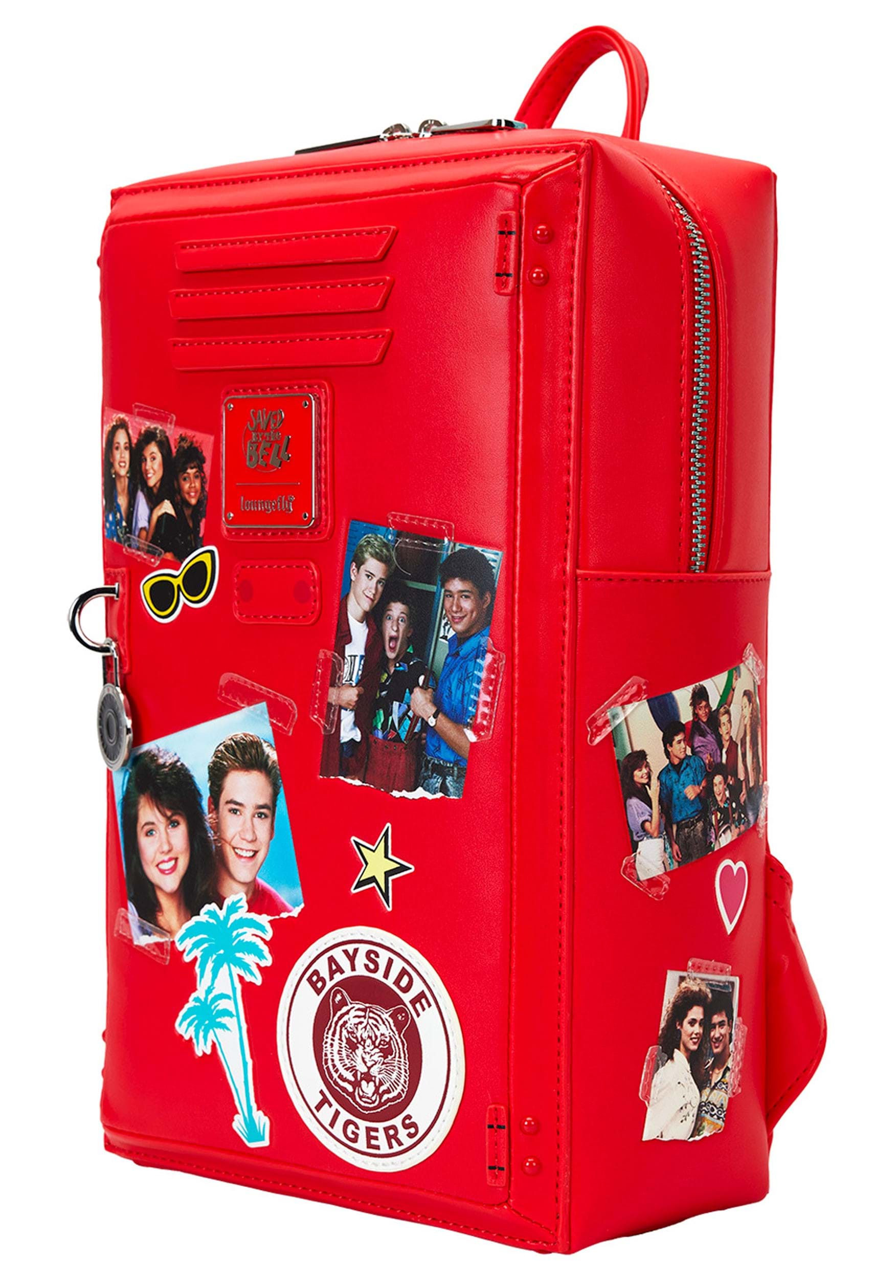 Loungefly Universal Saved by the Bell Locker Backpack | TV Show Accessories