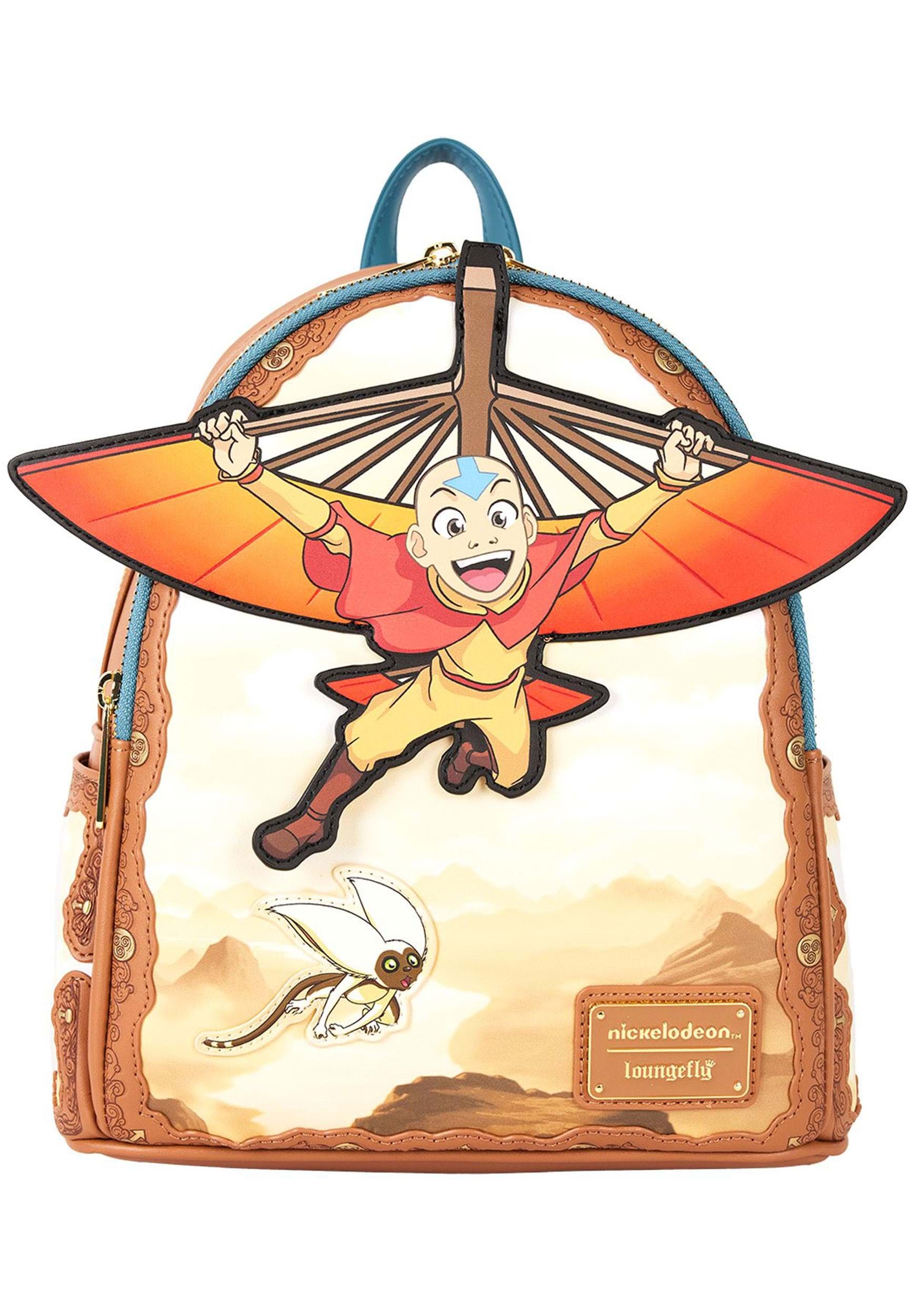 Avatar: The Last Airbender Flying Aang Loungefly Mini Backpack | Nickelodeon Backpacks