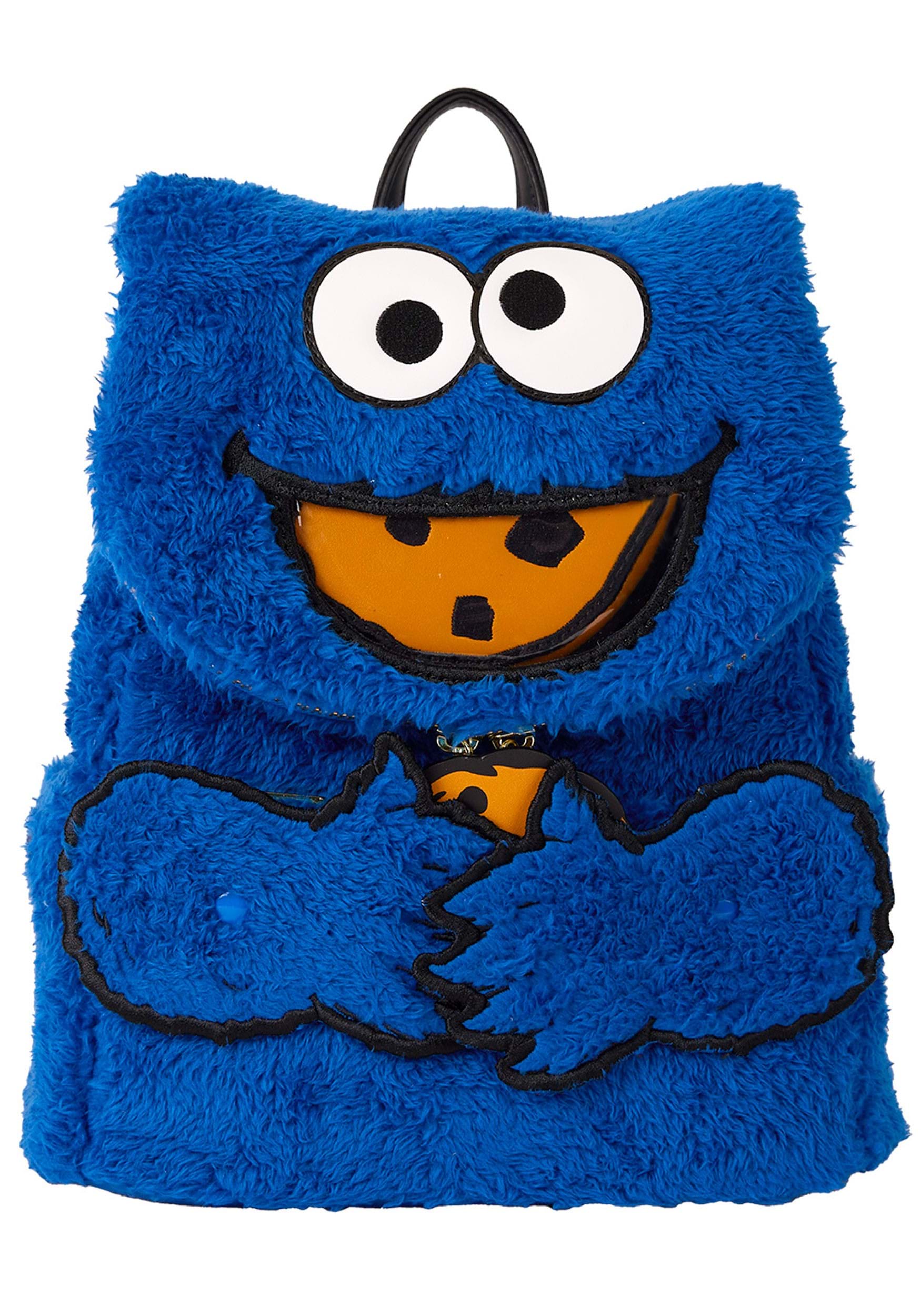 Sesame Street Cookie Monster Plush Mini Backpack by Loungefly | Sesame Street Accessories
