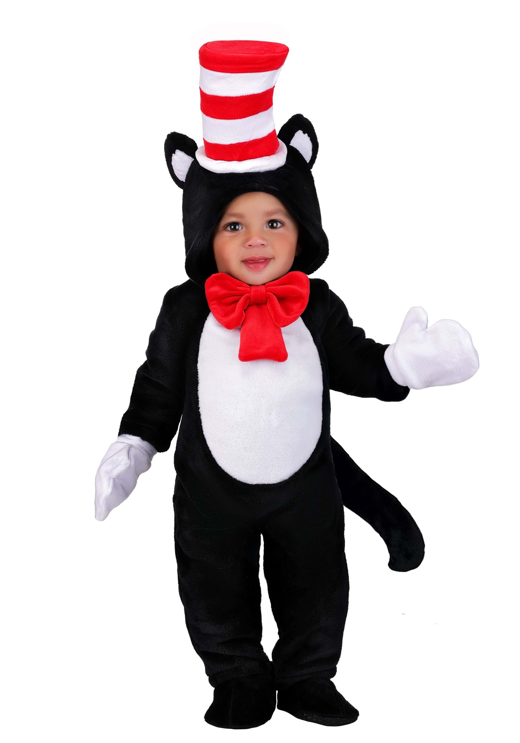 Infant Premium Cat in the Hat Costume Onesie | Dr. Seuss Costumes