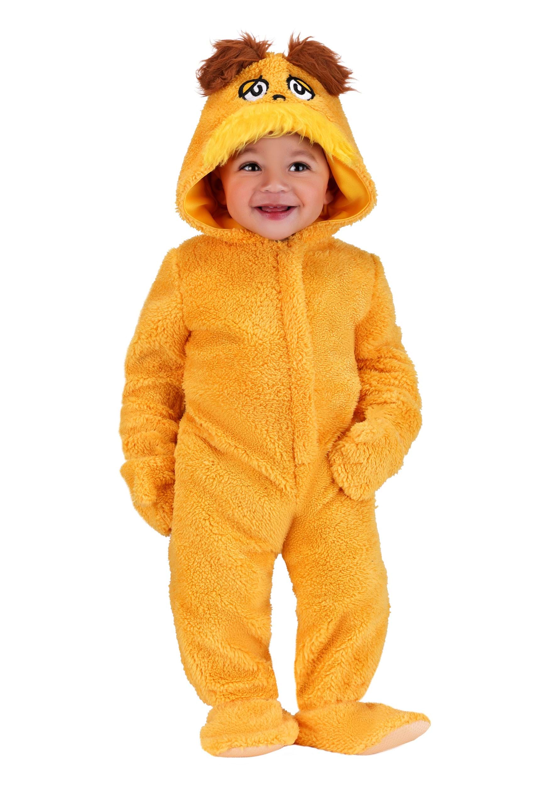 The Lorax Infant Sustainable Materials Costume Onesie | Dr. Seuss Costumes