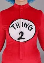 Adult Dr Seuss Thing 1 and Thing 2 Costume Romper Alt 2