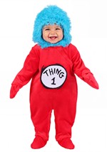 Premium Infant Thing 1 and Thing 2 Infant Costume  Alt 5