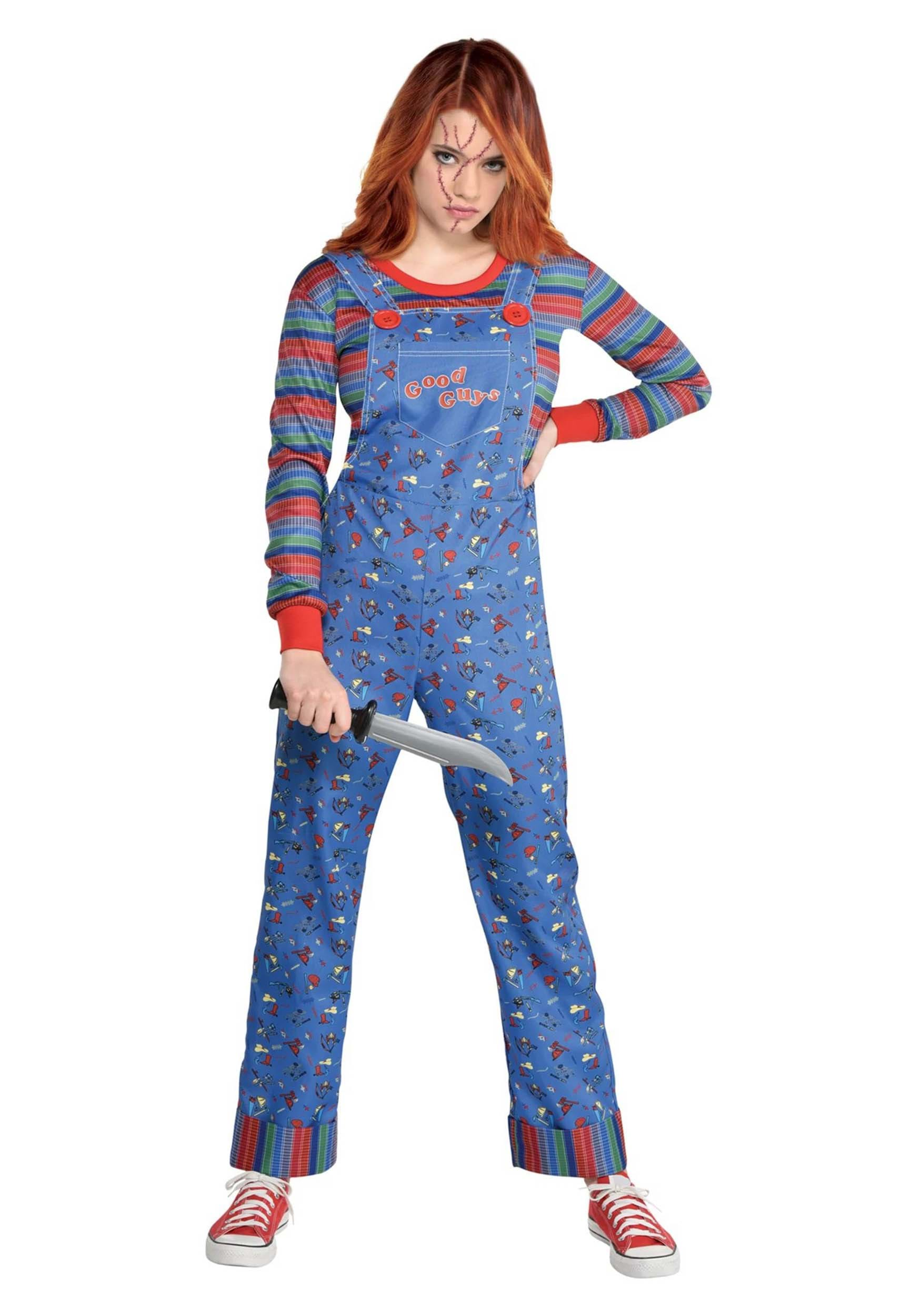 Photos - Fancy Dress Amscan Chucky Classic Women's Costume | Horror Movie Costumes As Shown AM8403762 