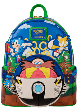 Loungefly SEGA Sonic the Hedgehog Mini Backpack