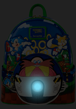 Loungefly SEGA Sonic the Hedgehog Mini Backpack Alt 1