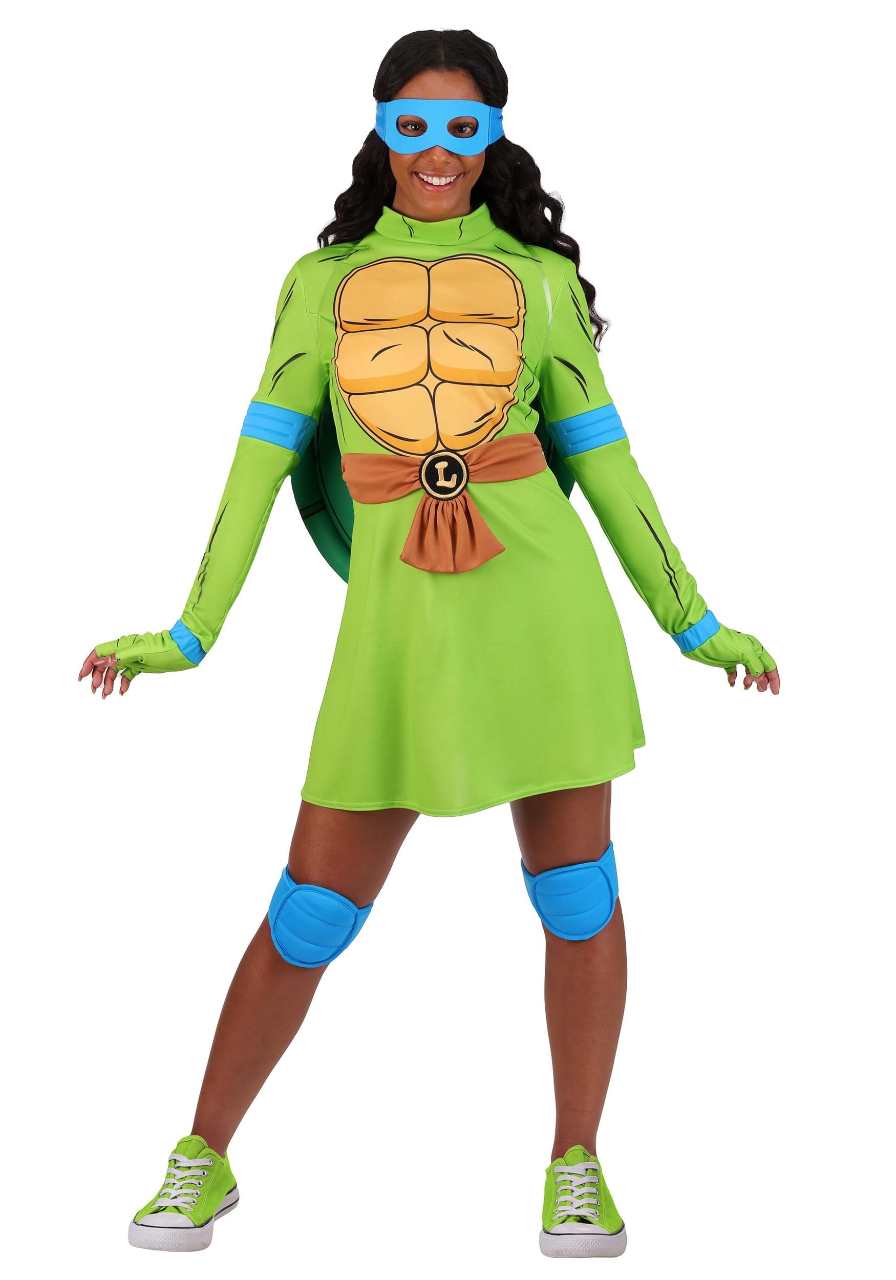 Teenage Mutant Ninja Turtles Leonardo Womens Costume Dress | Nickelodeon Costumes