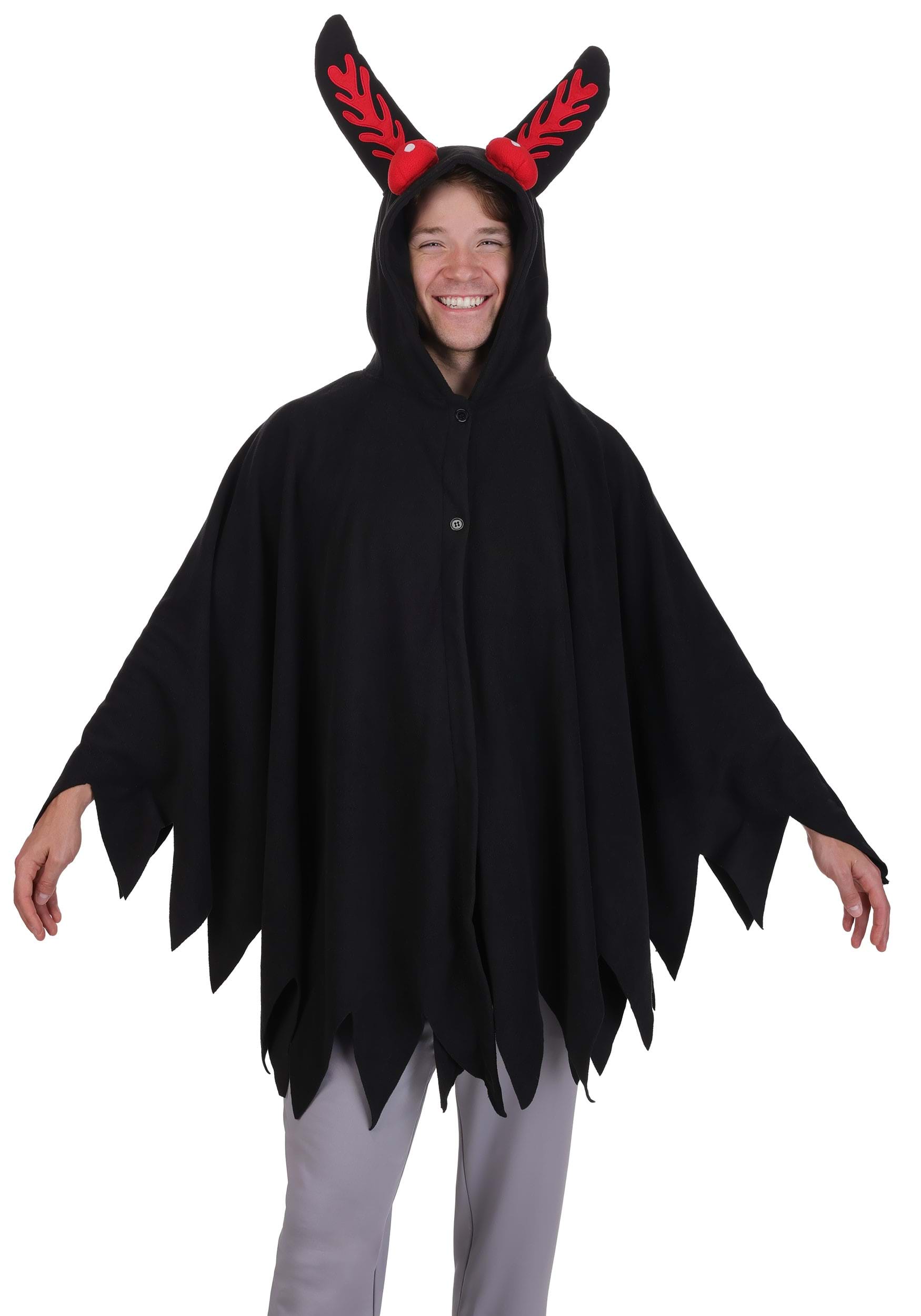 Mothman Adult Poncho Costume | Halloween Poncho
