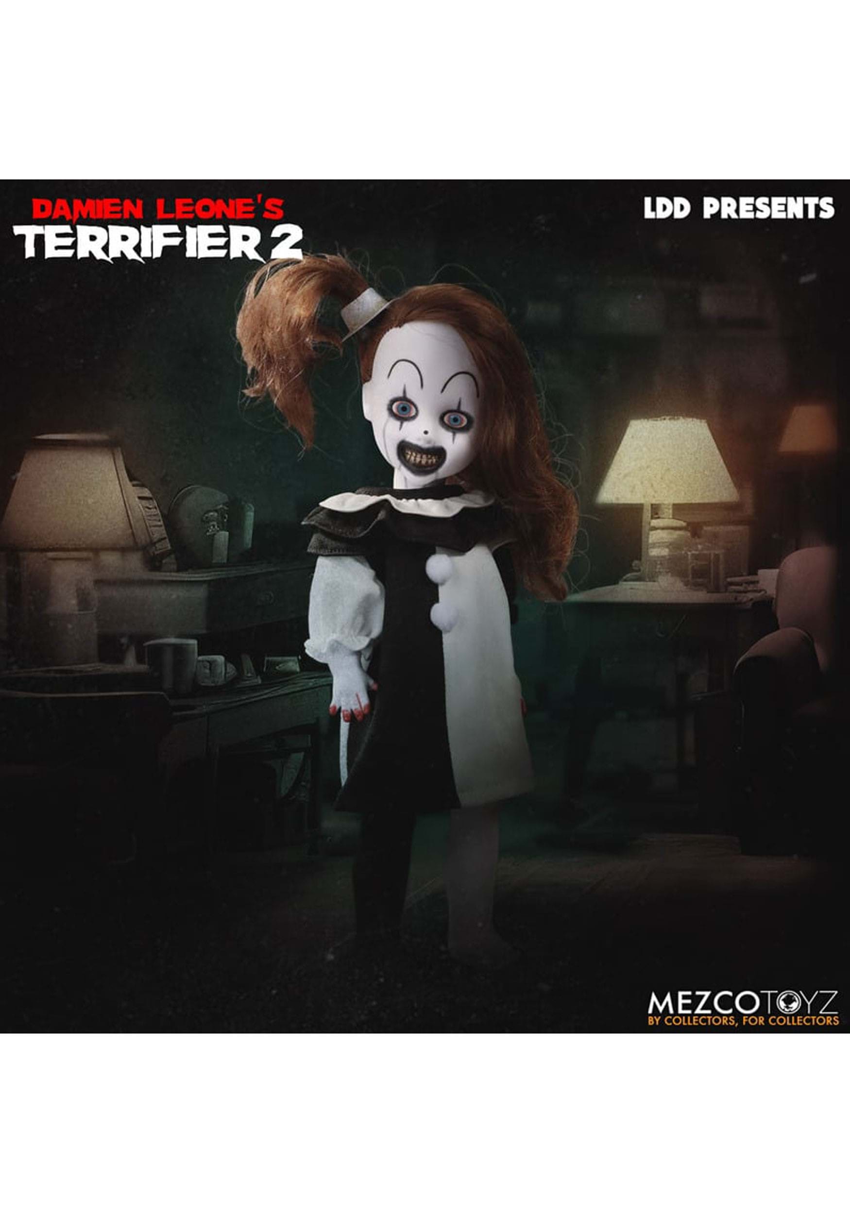 Living Dead Dolls Presents Terrifier: Little Pale Girl Collectible Doll | Horror Movie Collectibles