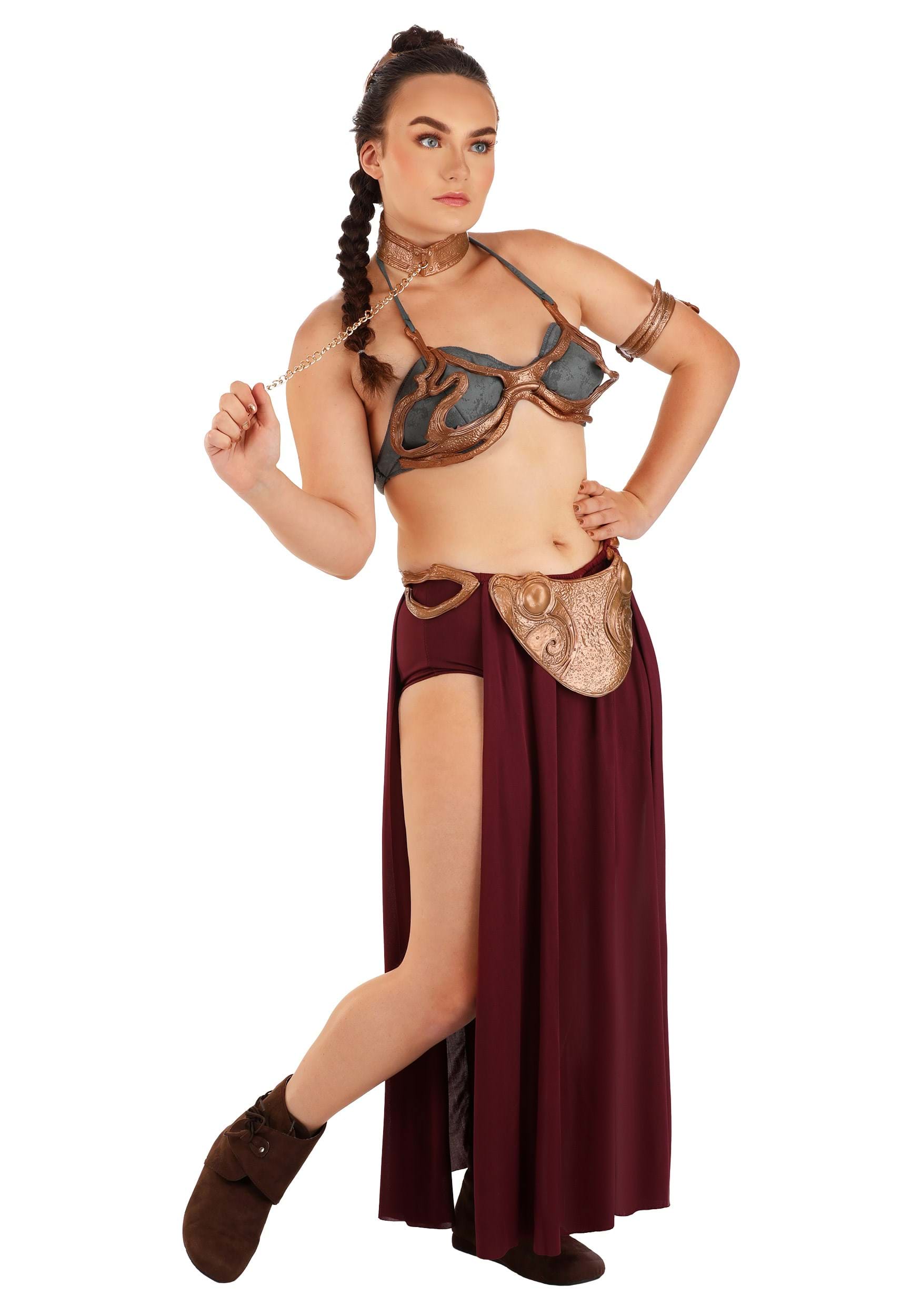 Sexy Princess Leia Slave Women's Costume