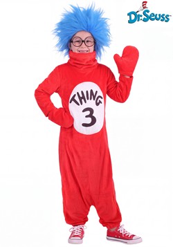 Child Dr Seuss Cat in the Hat Thing 3 Costume