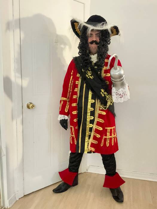 Elite Captain Hook Costume for Men