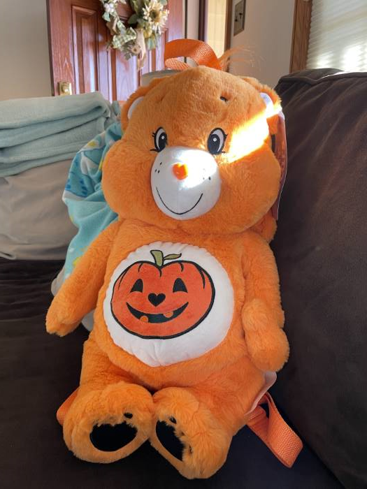 Trick or Sweet Bear Plush Care Bears Backpack