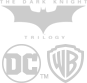 The Dark Knight, DC Comics, and Warner Bros. Logos